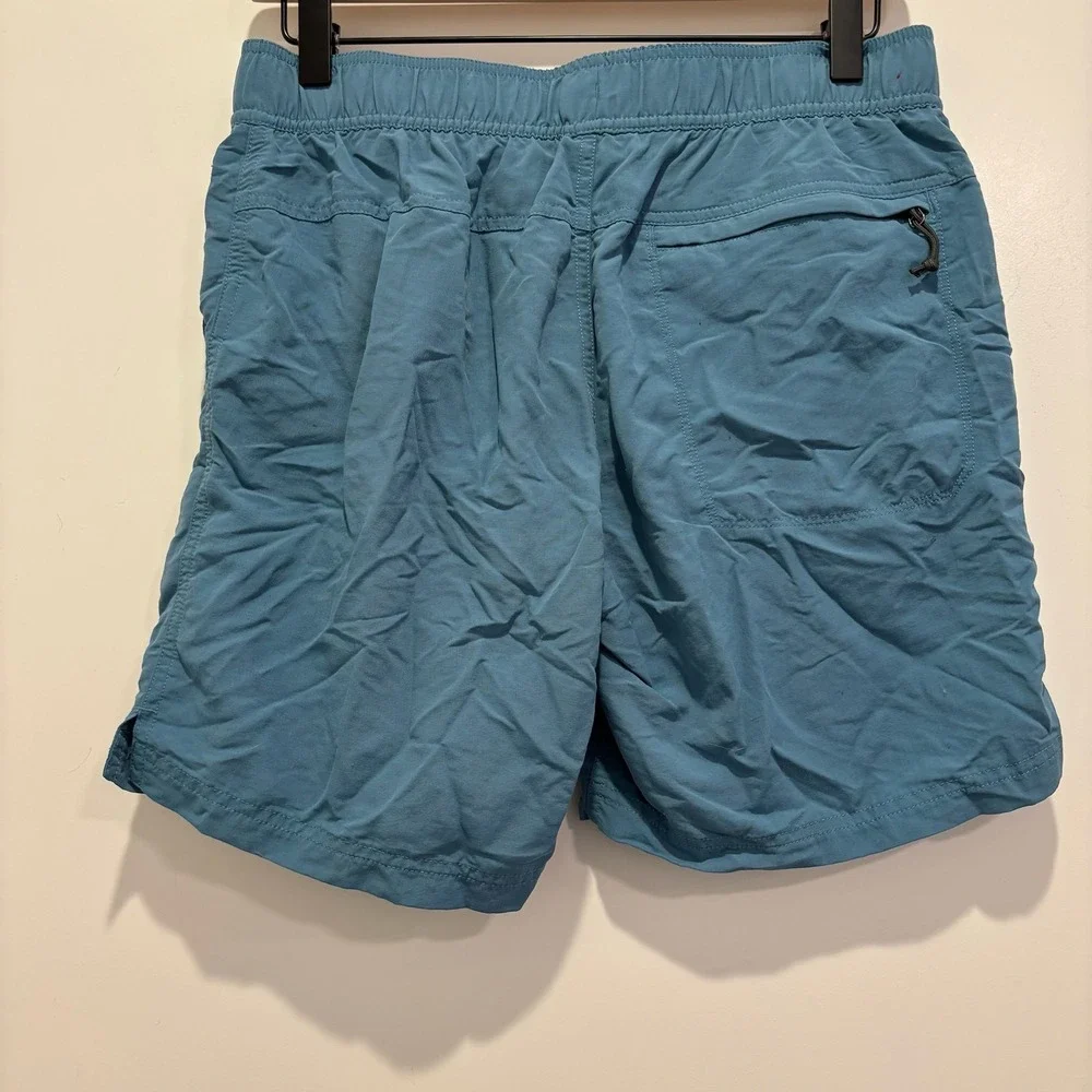 The North Face Mens Class V Water Shorts Blue Teal Size Small S Nylon Mesh Liner